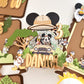 Mickey Mouse Safari | Mickey Mouse birthday | Safari party | Mickey Safari birthday | Shaker cake topper | Wild birthday party