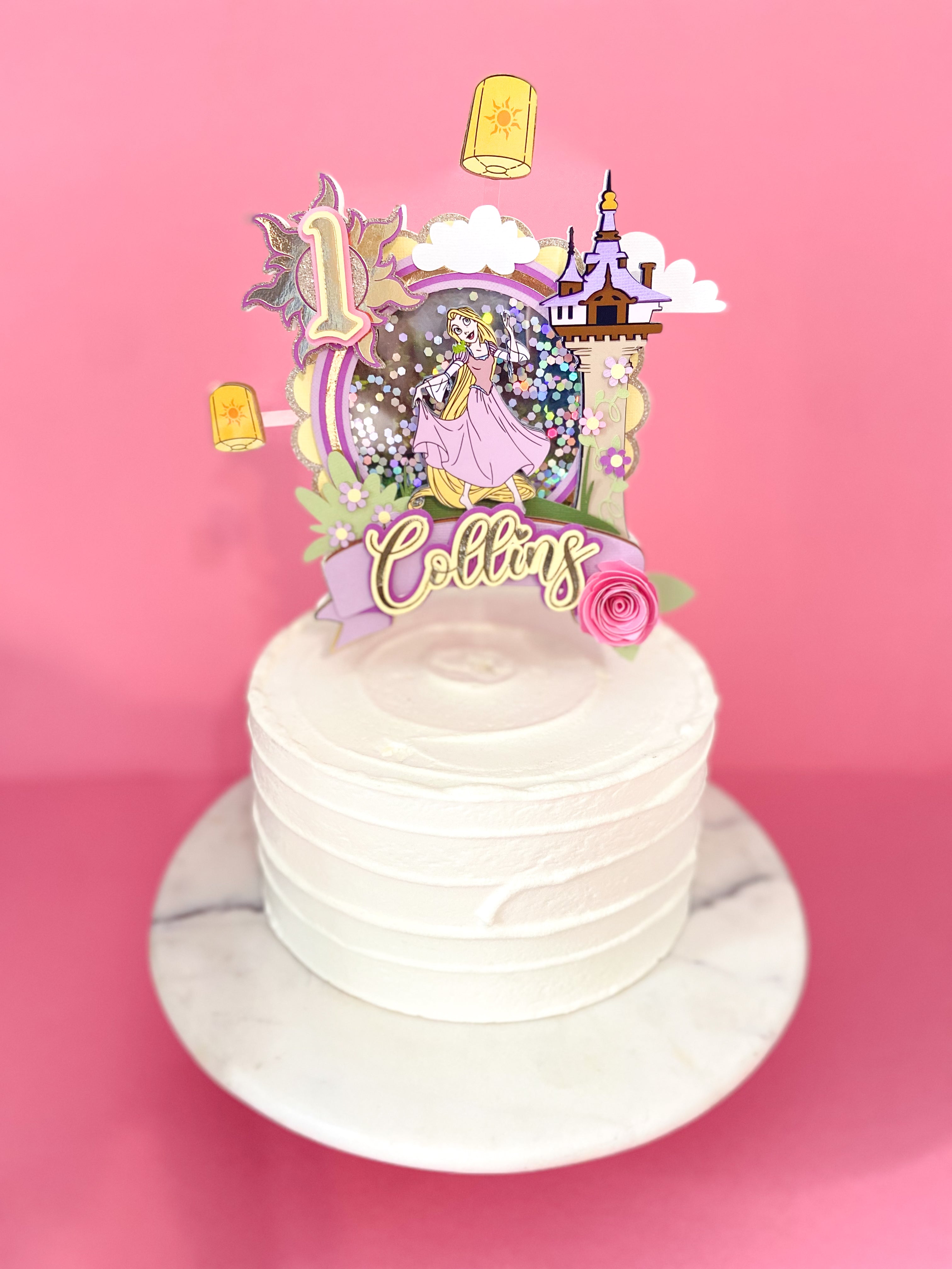 Rapunzel Cake for Danielle's 4th Birthday﻿ | Happy Cake Studio