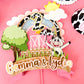 vaca Lola cake topper | personalized topper |Party ideas  | farm theme birthday | la vaca Lola party | birthday decoration | vaca Lola party